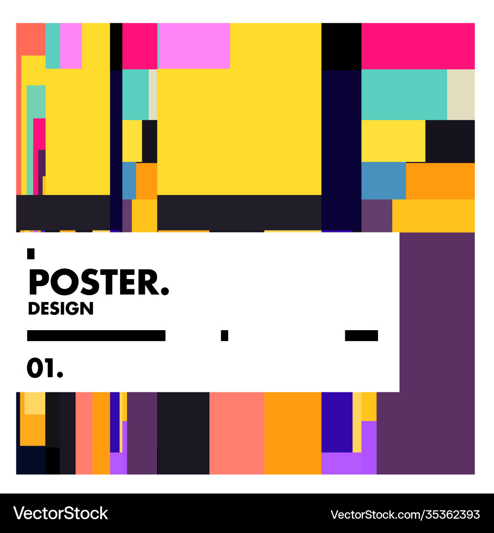 Geometrische bunte Muster für Plakat und Banner Geometrische bunte Muster für Plakat und Banner vektorbild