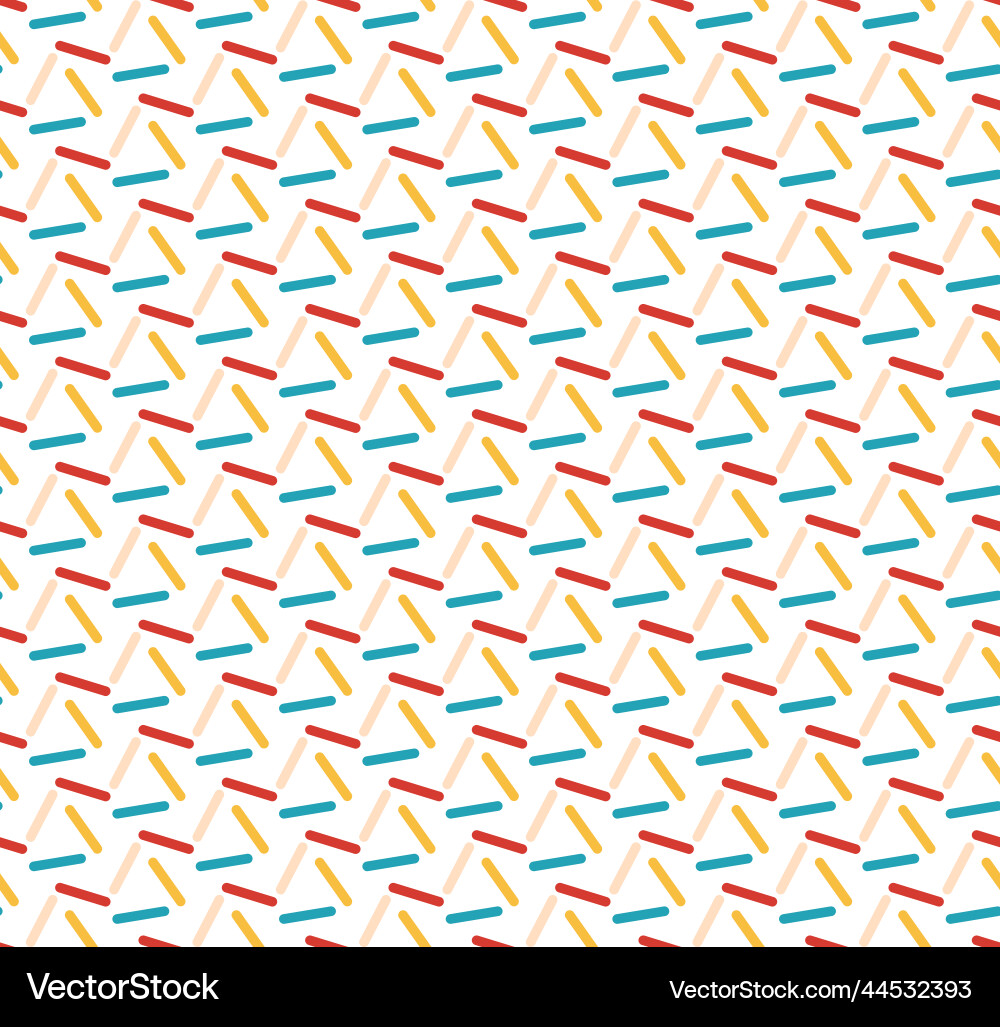 Seamless pattern made of colorful lines Seamless pattern made of colorful lines vector image
