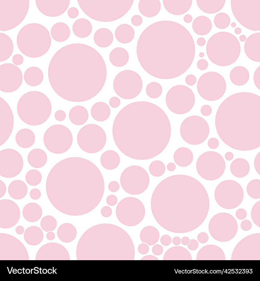 Seamless pattern with circles Vector Image