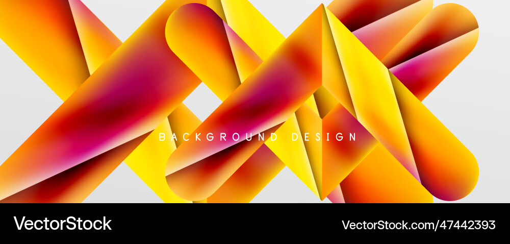 Triangle fluid color gradient abstract background Triangle fluid color gradient abstract background vector image