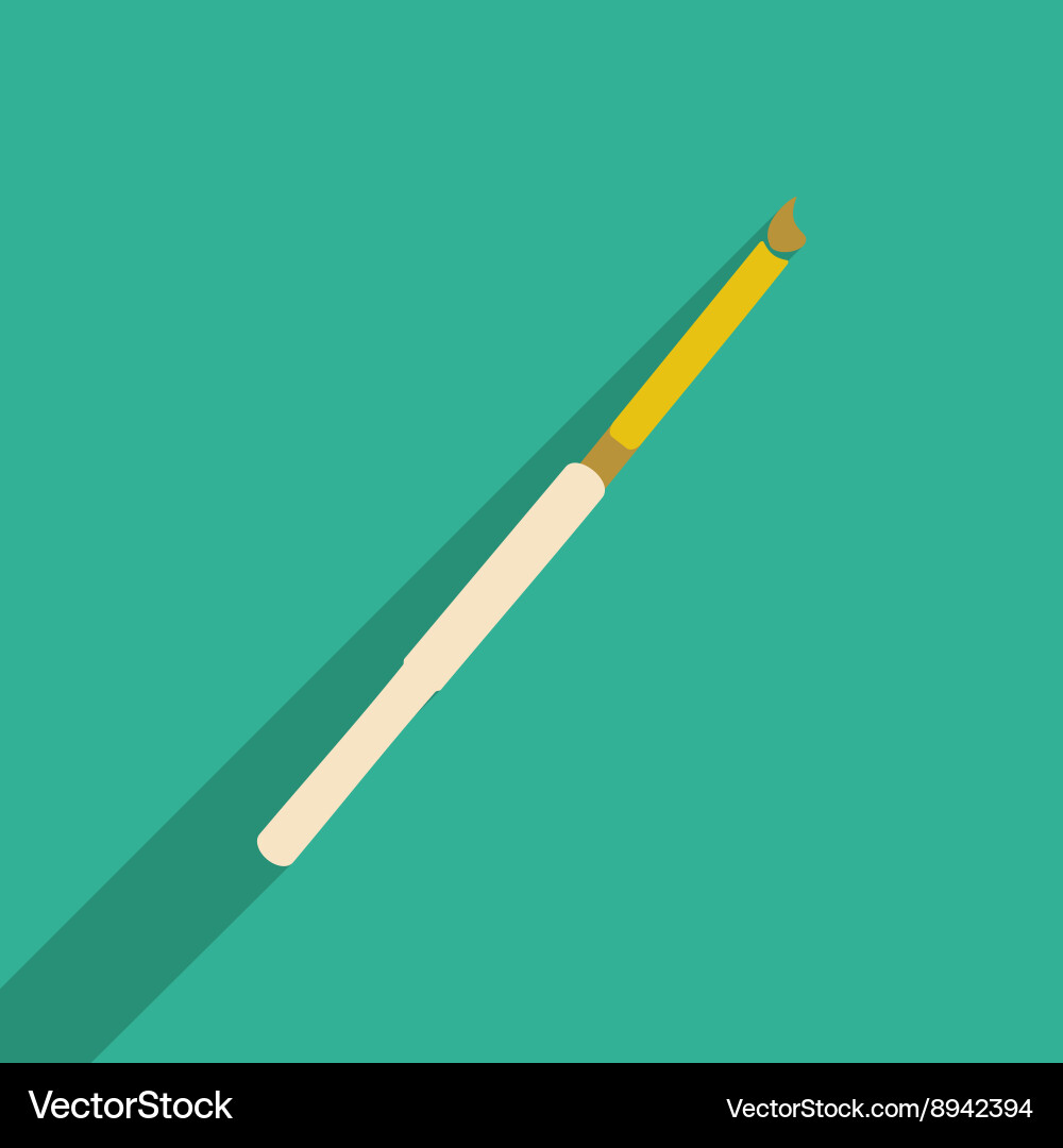 Flat with shadow icon and mobile application Vector Image