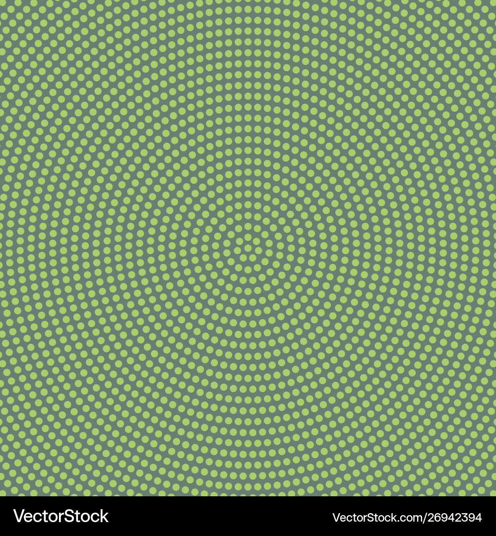 Halftone abstract circular dot pattern background Vector Image