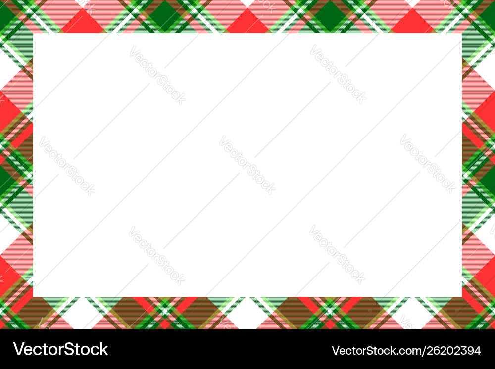 Rectangle borders and frames border pattern Vector Image