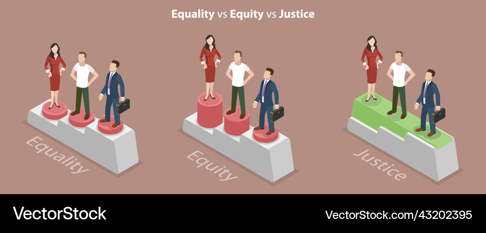 3d isometric flat conceptual Royalty Free Vector Image