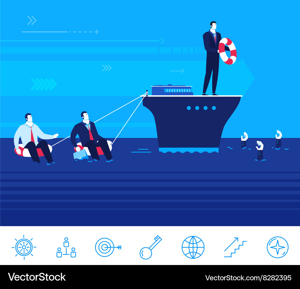 Business concept Royalty Free Vector Image - VectorStock