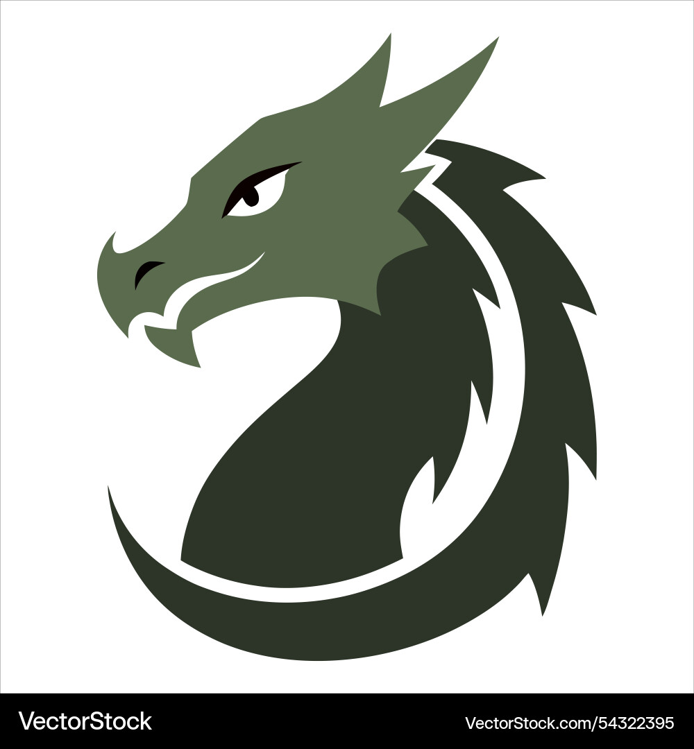 Dragon Mascot Logo Royalty Free Vector Image Vectorstock