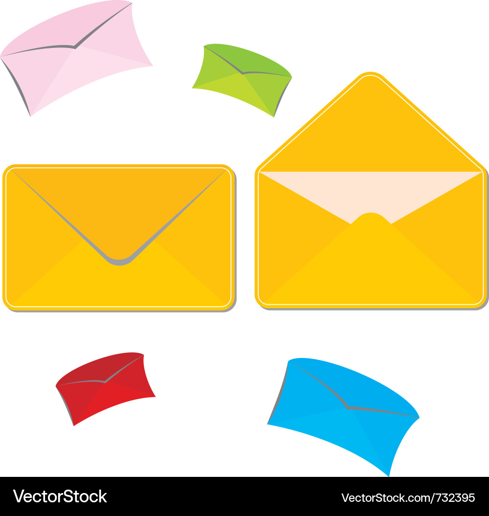 Mailing envelope Vector Image