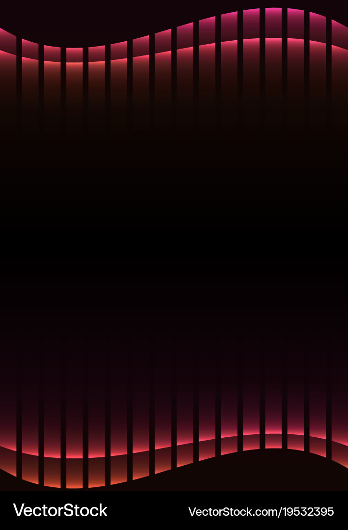 Pink abstract pixel curve background vector image