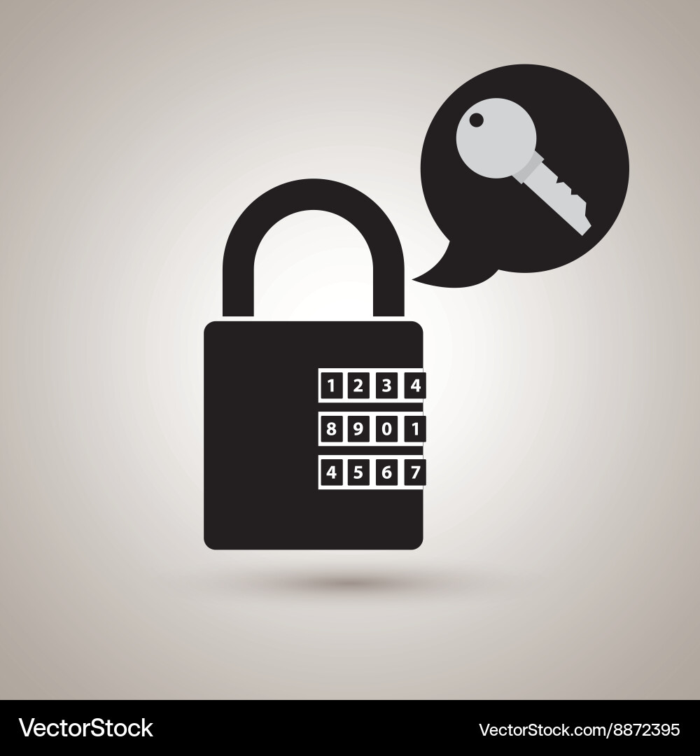 Security system design vector image