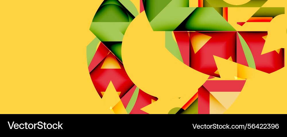 Abstract geometric shapes overlap creating Abstract geometric shapes overlap creating vector image