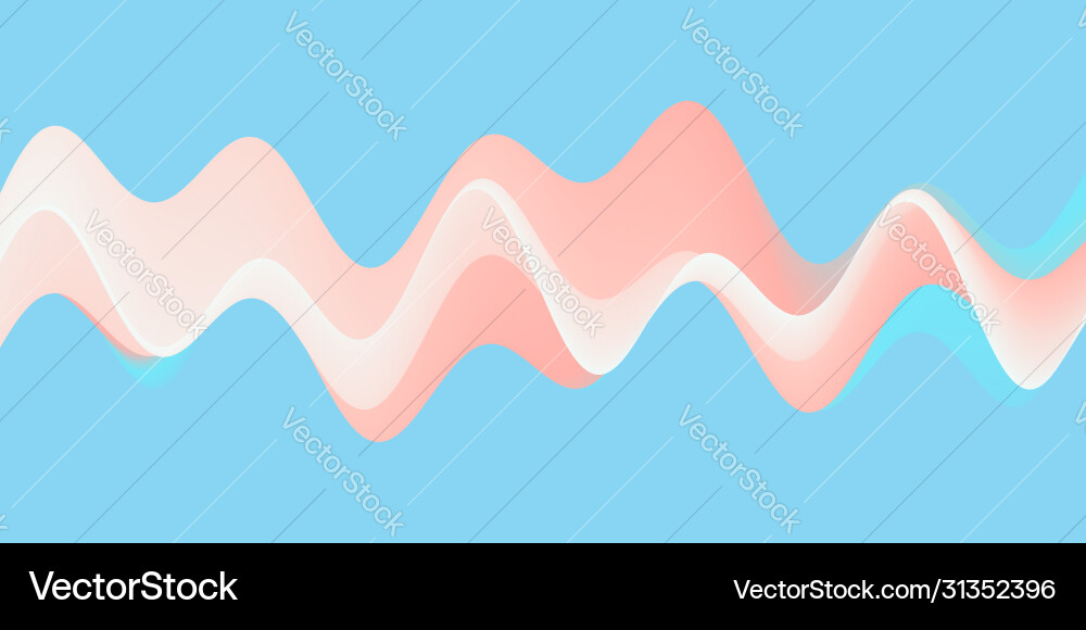 Abstract wavy background with modern gradient Abstract wavy background with modern gradient vector image