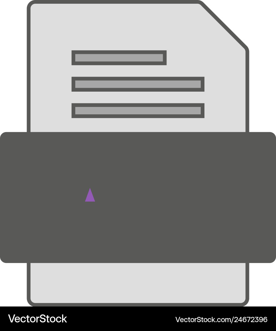 Alz file document icon Vector Image