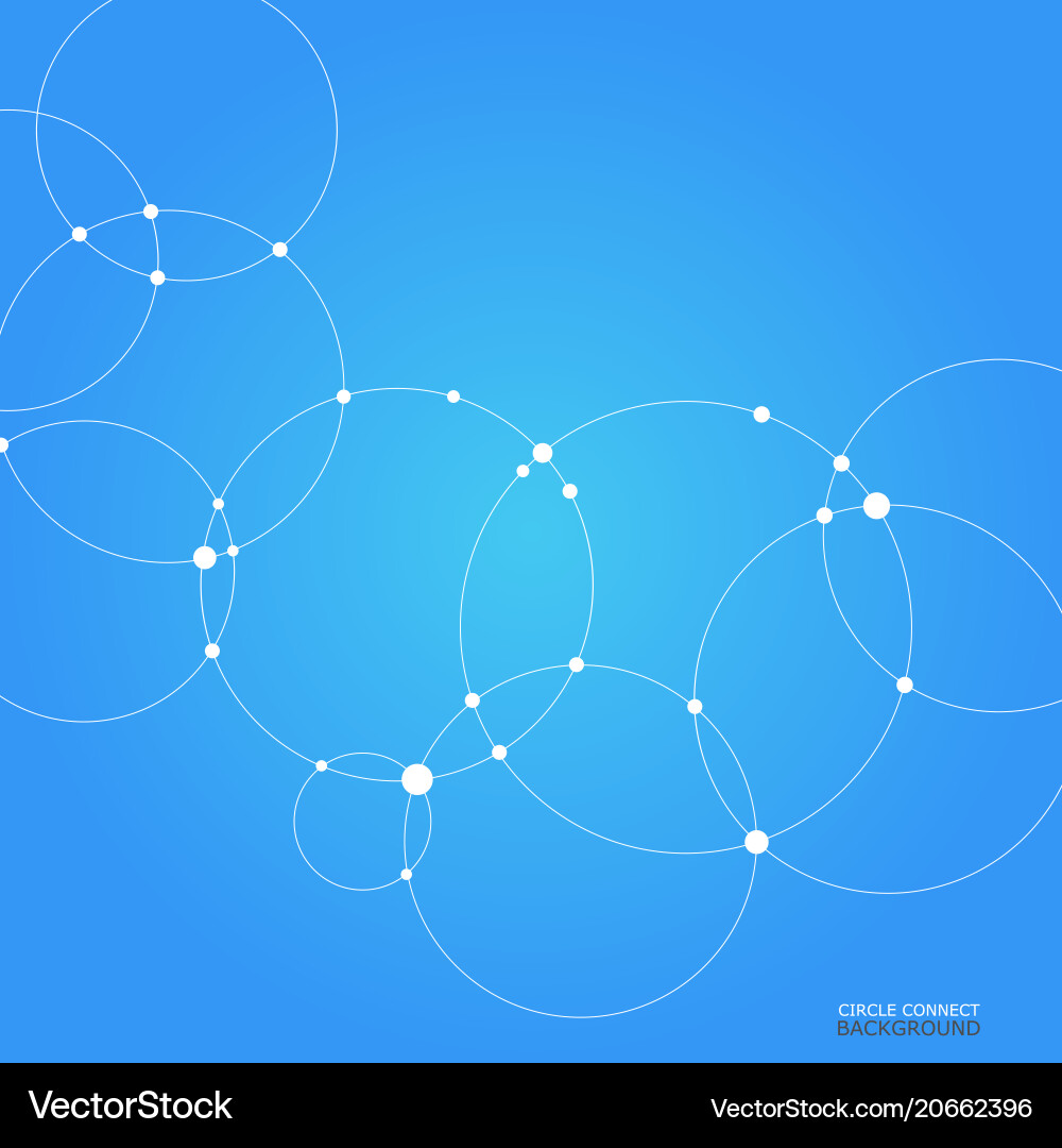 Structure molecule and communication science Structure molecule and communication science vector image
