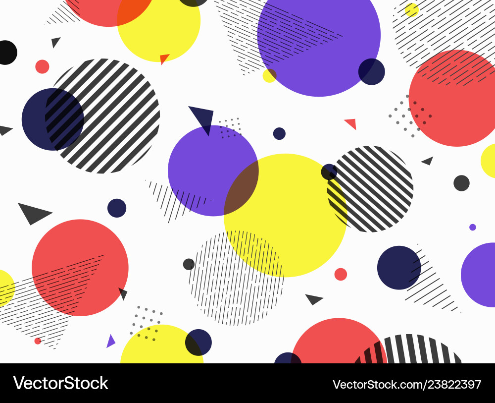 Abstract pattern geometric simple colorful shape Abstract pattern geometric simple colorful shape vector image