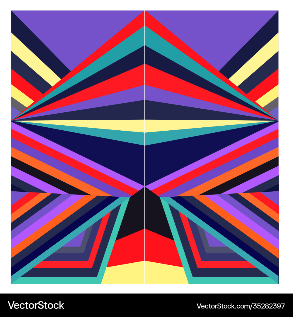 Colorful geometric and curve background pattern Colorful geometric and curve background pattern vector image