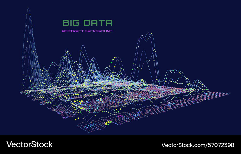 Abstract analytical background with graph of Abstract analytical background with graph of vector image
