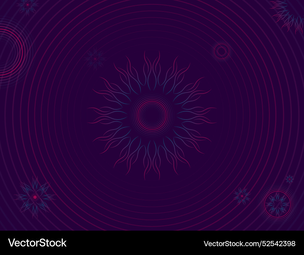 Abstract background design with multiple colors Vector Image