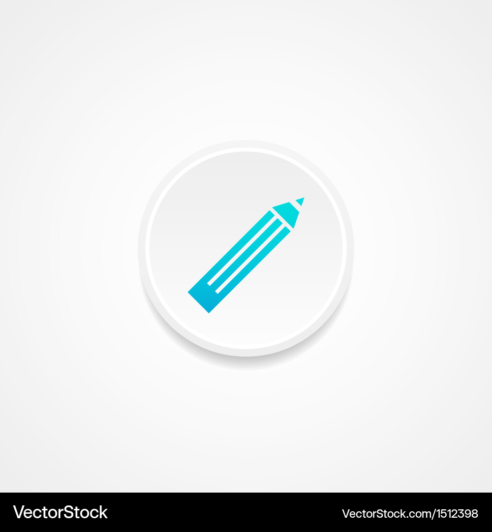 Modern Web Button vector image