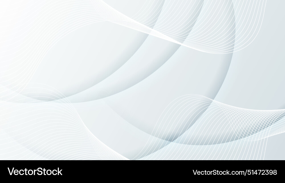 White gradient abstract background design Vector Image