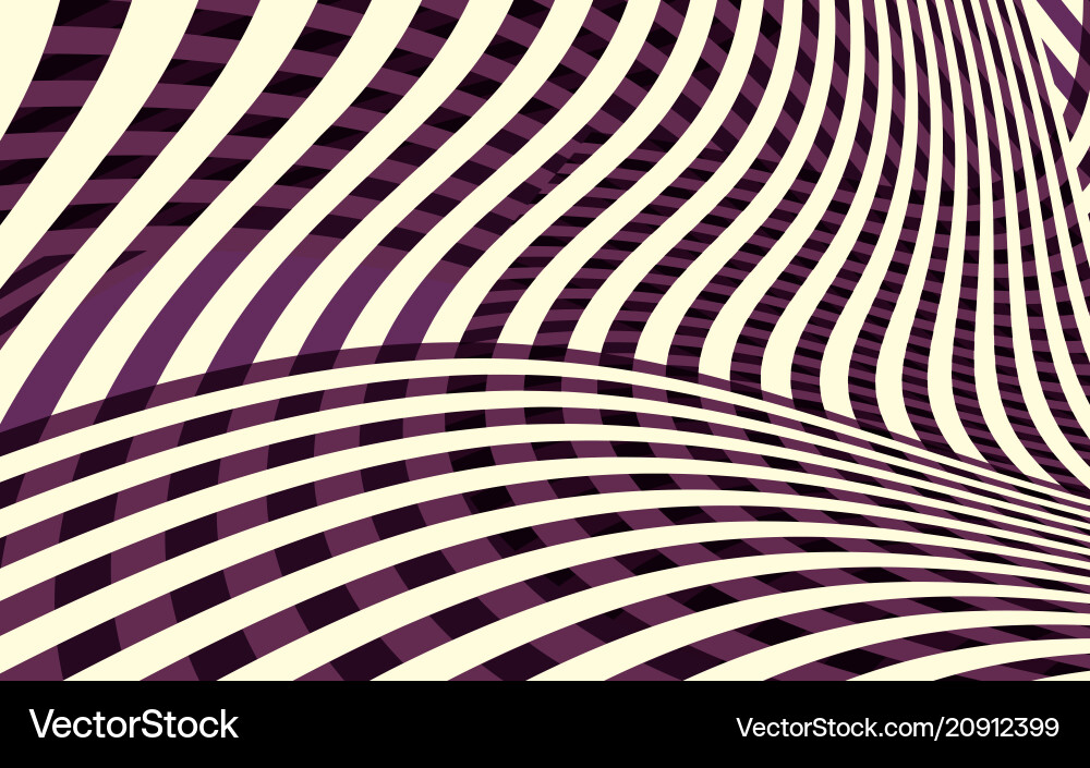 Abstract curve stripe pattern Abstract curve stripe pattern Vector Image