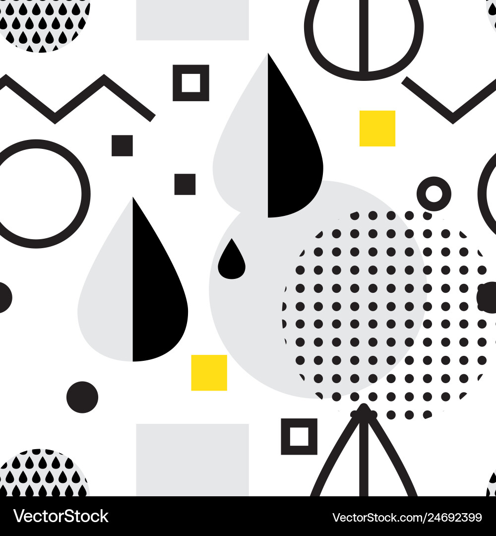 Abstract geometric seamless pattern with simple Abstract geometric seamless pattern with simple vector image