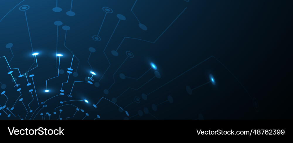 Abstract structure circuit computer technology Abstract structure circuit computer technology vector image
