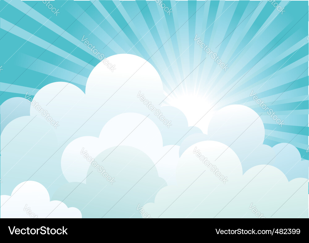 Clouds Royalty Free Vector Image - VectorStock