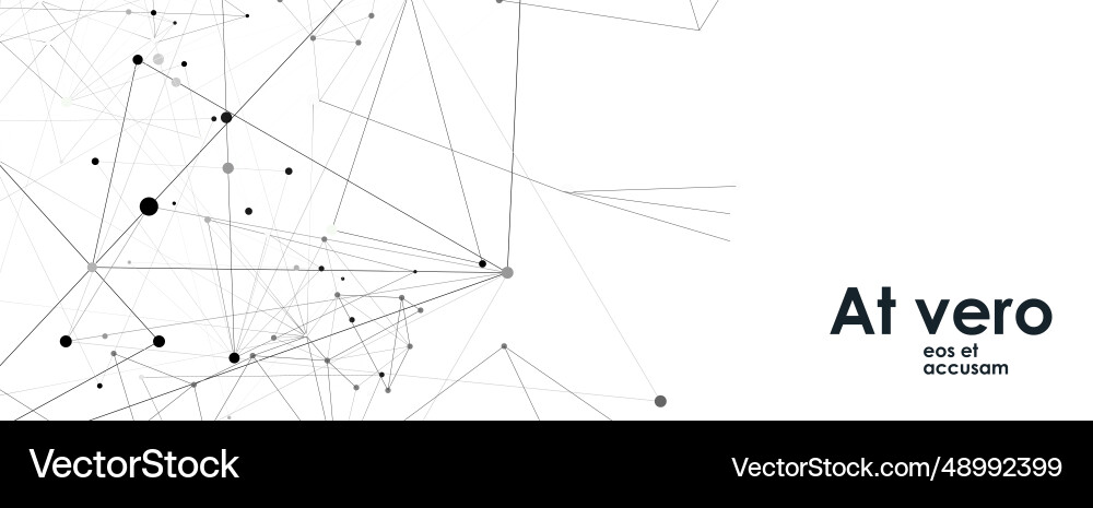 Connect triangle structure abstract circle banner Connect triangle structure abstract circle banner vector image