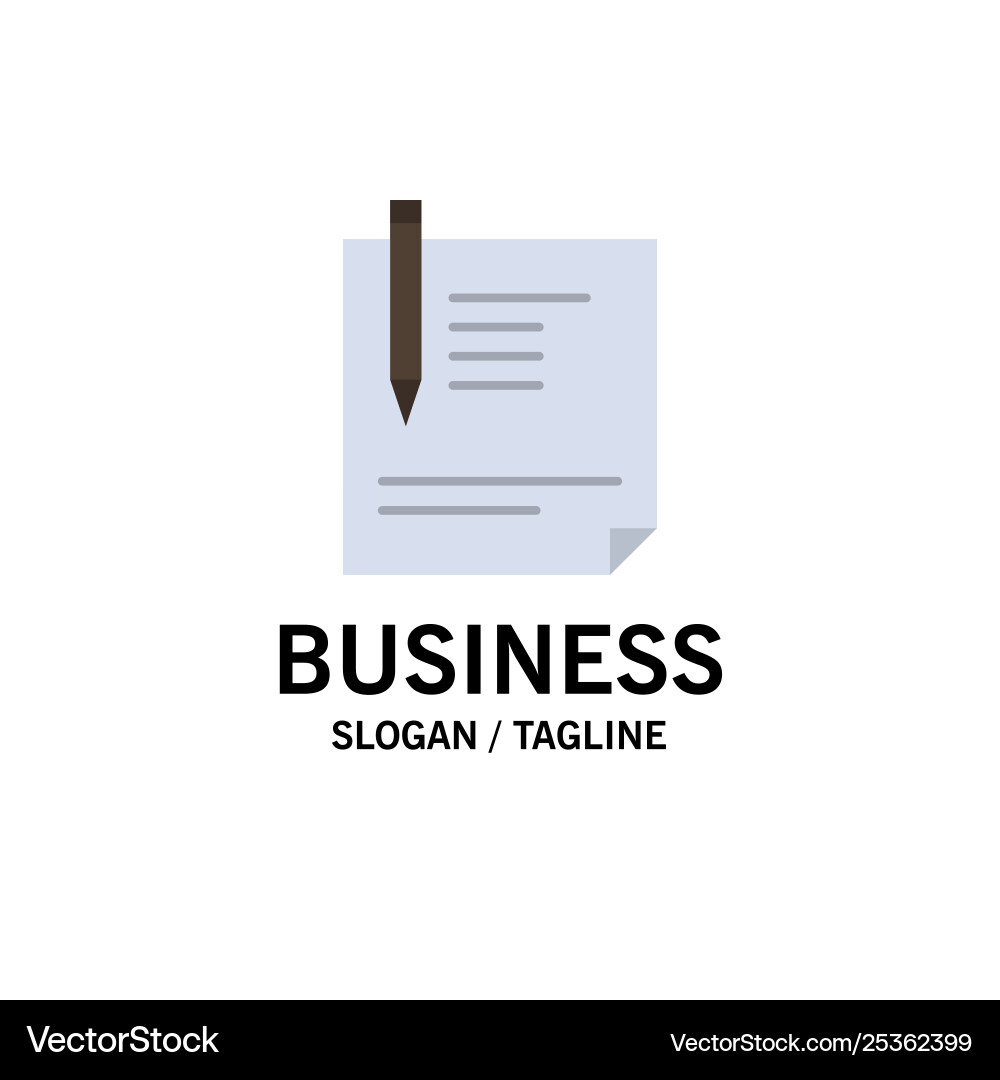 Contract document file page paper sign signing vector image