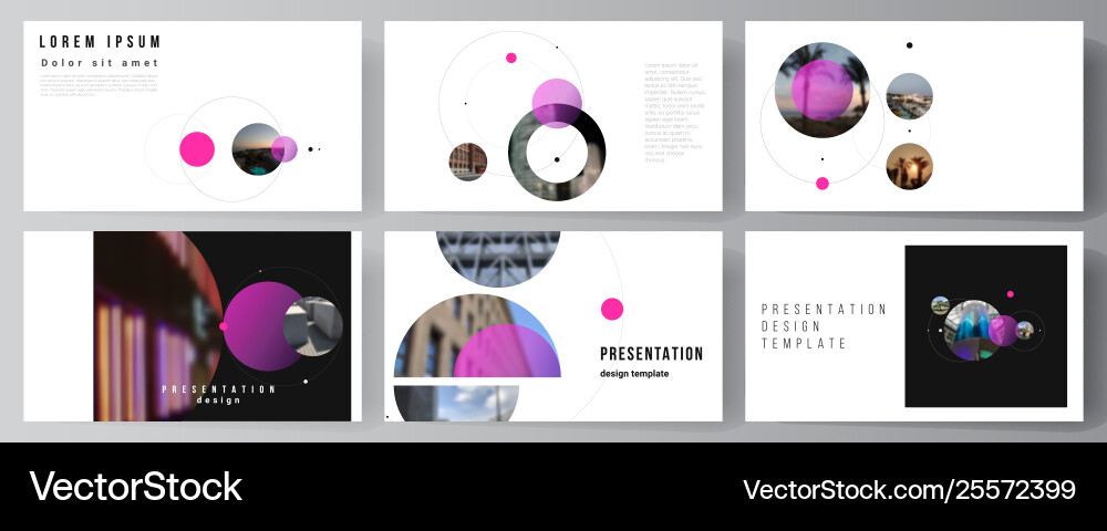 Minimalistic layout presentation Minimalistic layout presentation vector image