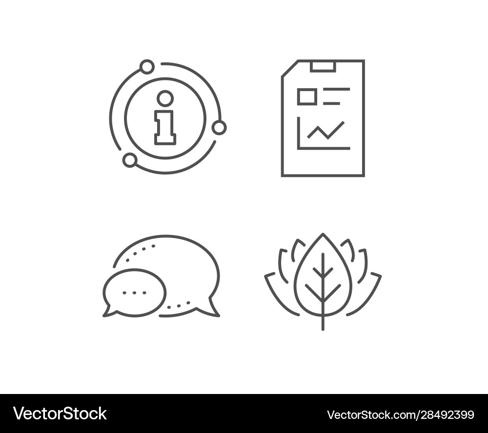 Report document line icon file sign Vector Image