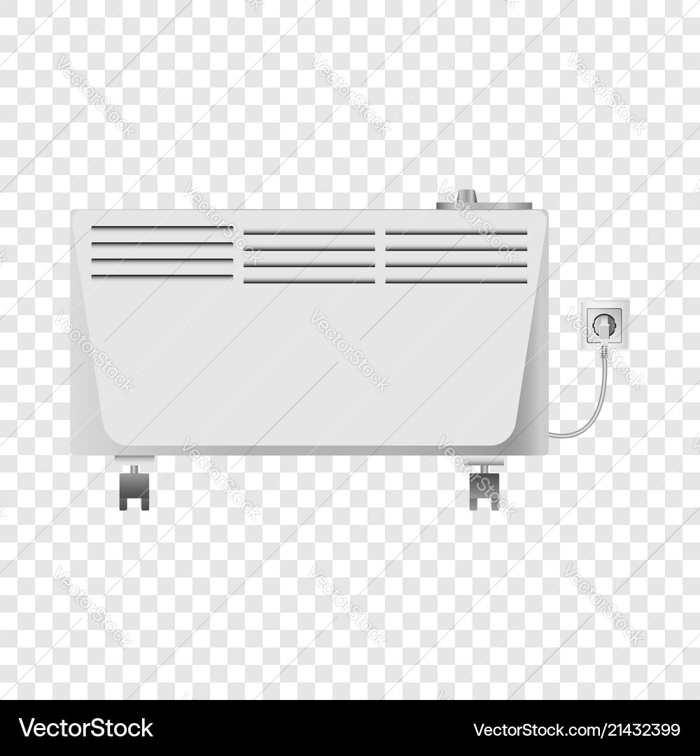 Split system mockup realistic style Vector Image