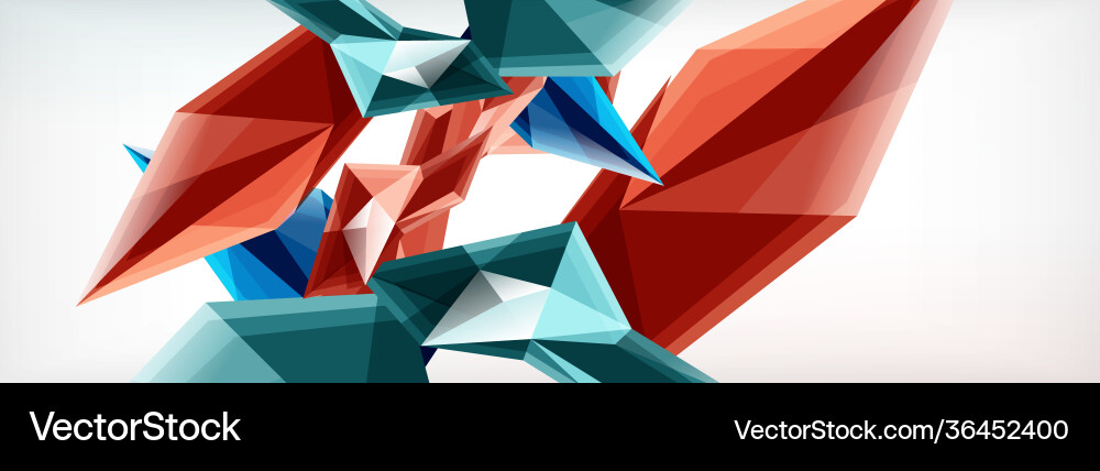 3d triangles and pyramids abstract 3d triangles and pyramids abstract Vector Image