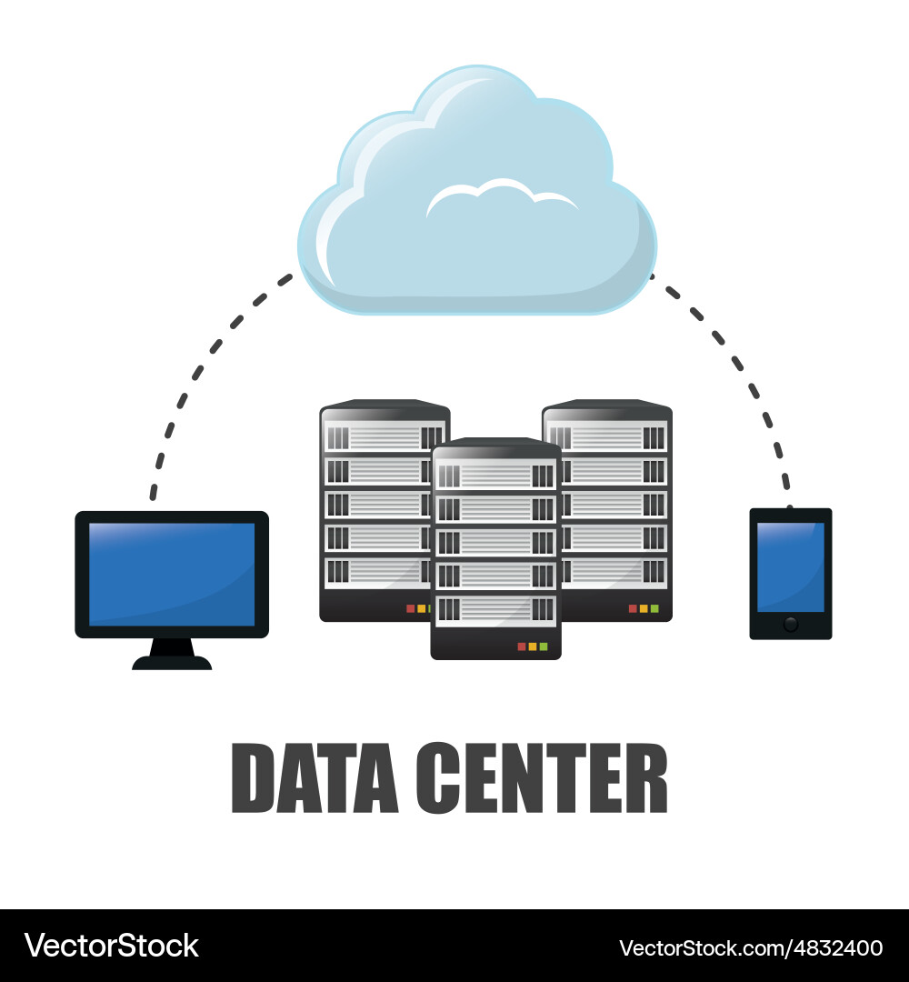 Database design vector image