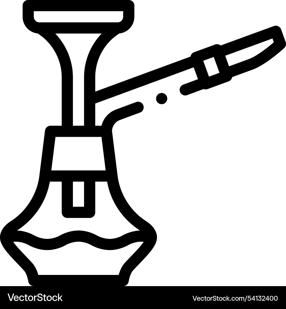 Hooks icon thin linear style design isolated Hooks icon thin linear style design isolated vector image