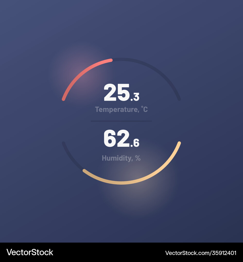 Control knob used for regulating ui and ux kit vector image