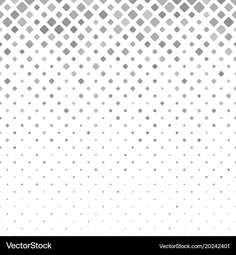Geometric diagonal square pattern background vector image