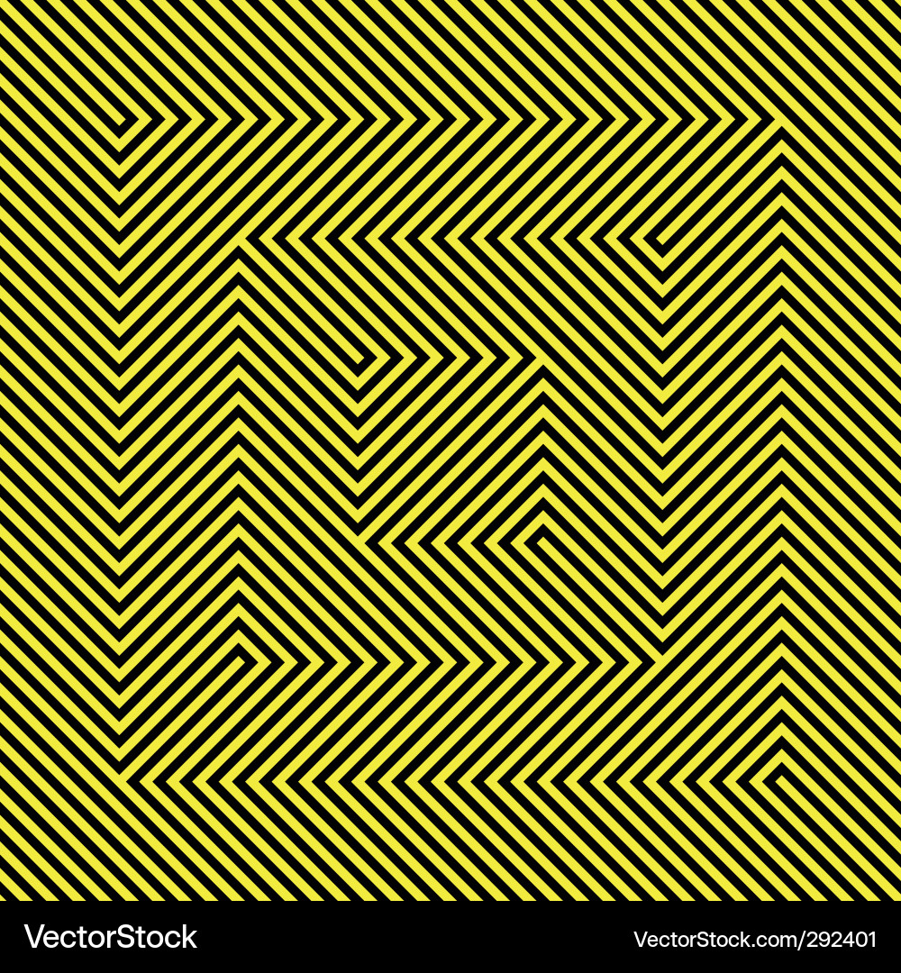 Geometric Zigzag Pattern vector image