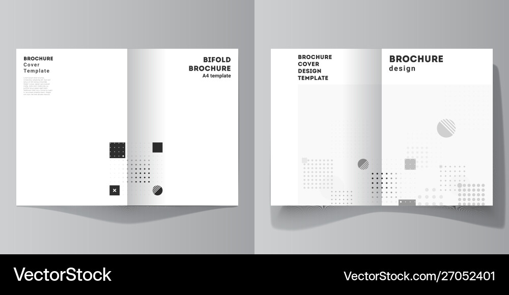 Layout two a4 format modern Layout two a4 format modern Vector Image