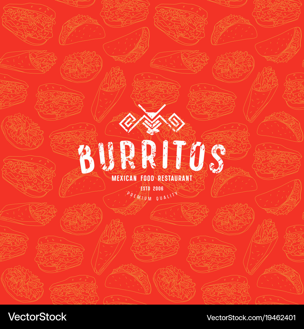 Seamless pattern and emblem vector image