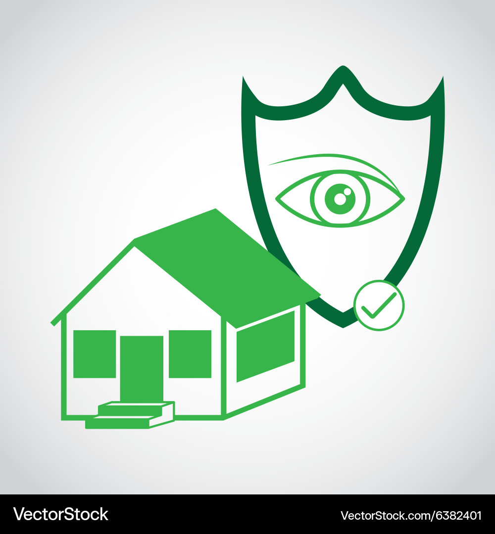 Security systems design Vector Image