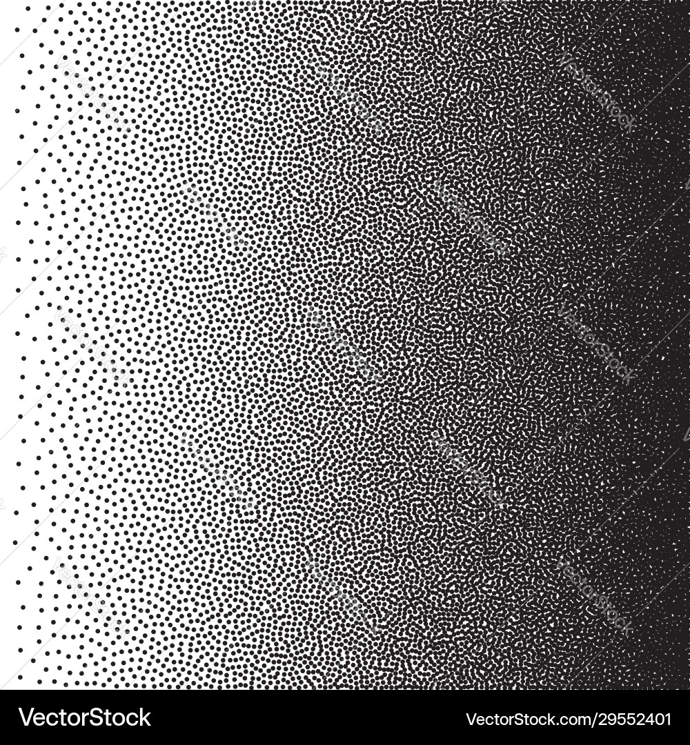 Stochastic raster halftone gradient print Stochastic raster halftone gradient print vector image
