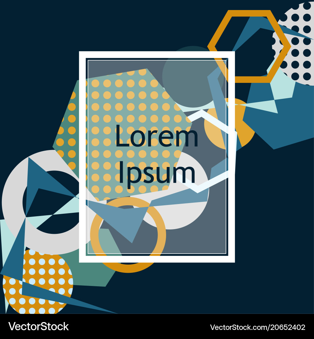 Abstract background with geometric elements Abstract background with geometric elements vector image