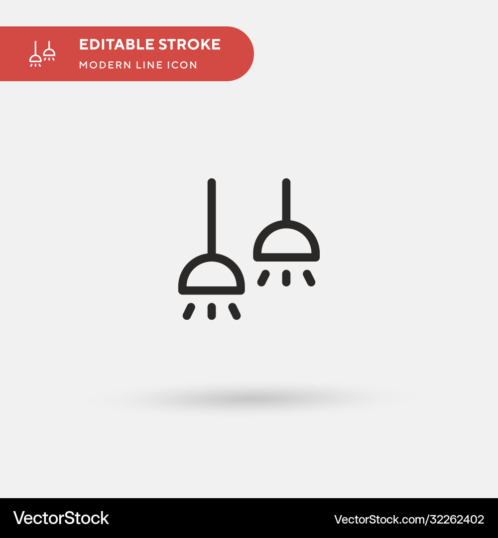Ceiling lamp simple icon vector image
