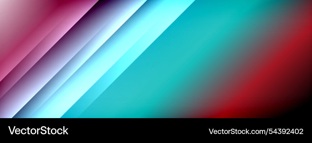 Colorful gradient with lines made of shadow Vector Image