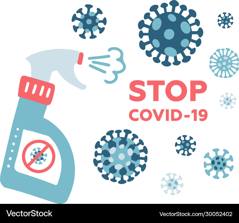 Mers-cov covid-19 novel coronavirus 2019-ncov vector image