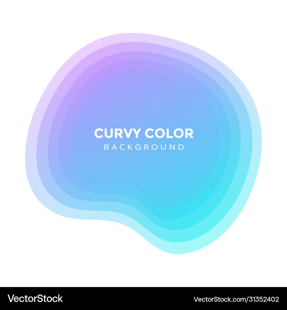 Modern liquid abstract blur blob element graphic Modern liquid abstract blur blob element graphic vector image