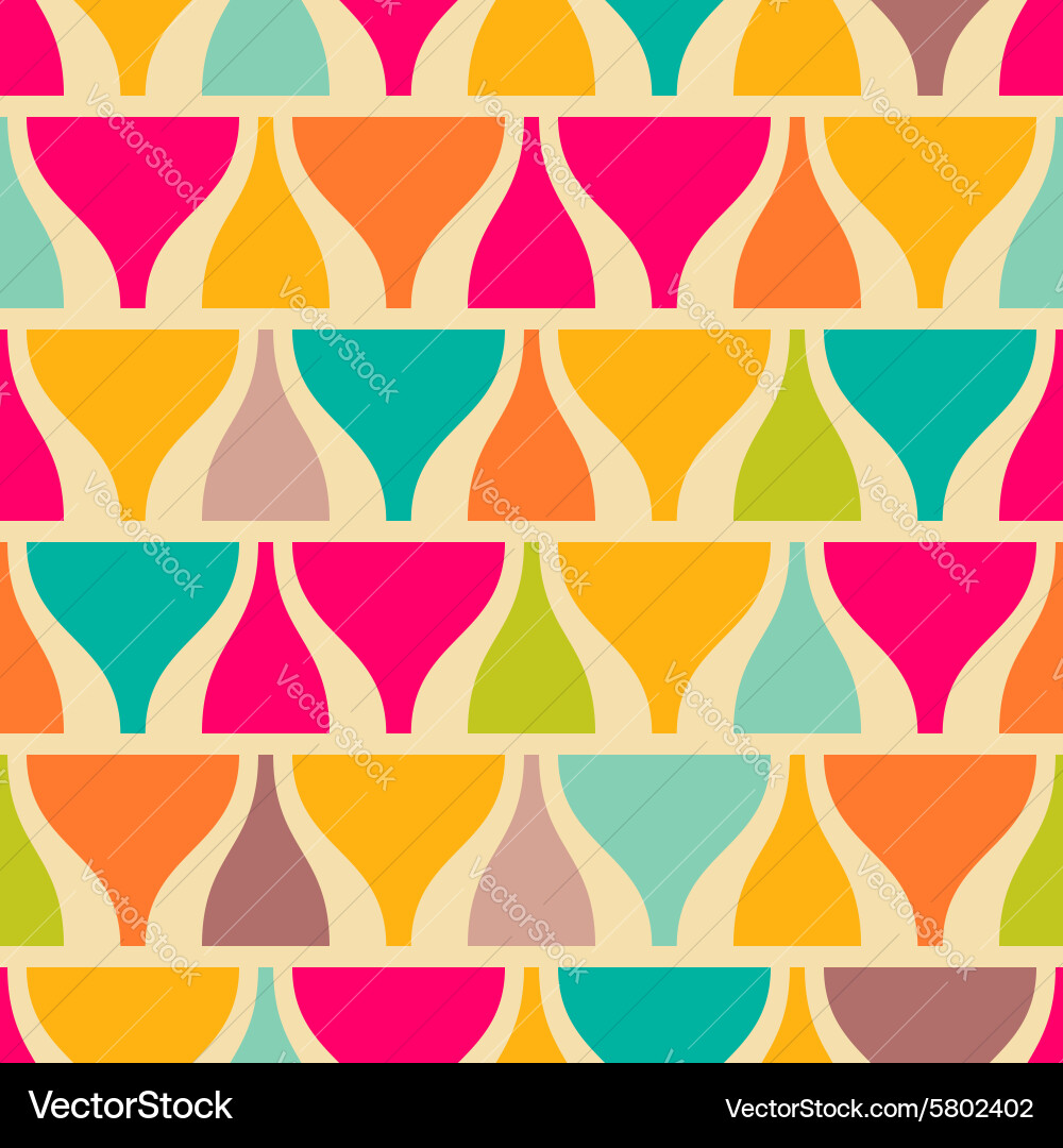 Retro Abstract Pattern vector image