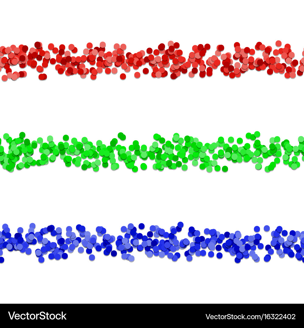Seamless random dot pattern paragraph divider vector image