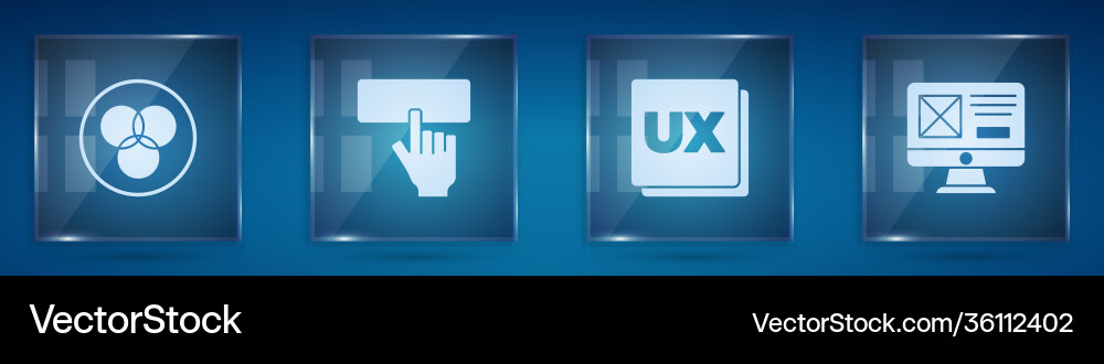Set rgb and cmyk color mixing keyboard ui ux Set rgb and cmyk color mixing keyboard ui ux Vector Image